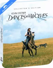 Dances with Wolves (1990) - Extended Director's Cut - Limited Collector's Steelbook (2 Blu-ray + Bonus Bluray) (Region A - CA Import ohne dt. Ton) Blu-ray