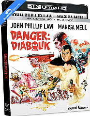 Danger: Diabolik (1968) 4K (4K UHD + Blu-ray) (US Import ohne dt. Ton) Blu-ray