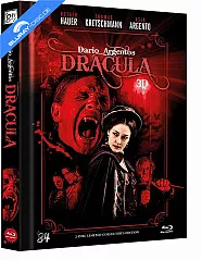 Dario Argentos Dracula 3D (Limited Mediabook Edition) (Cover A) (Blu-ray 3D + DVD) Blu-ray