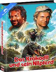 Das Krokodil und sein Nilpferd (Wattierte Limited Mediabook Edition) (Cover A) Blu-ray