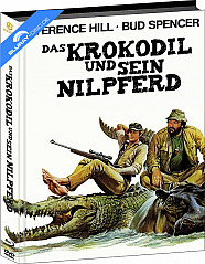 Das Krokodil und sein Nilpferd (Wattierte Limited Mediabook Edition) (Cover B) Blu-ray