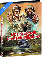 Das Krokodil und sein Nilpferd (Wattierte Limited Mediabook Edition) (Cover F) Blu-ray