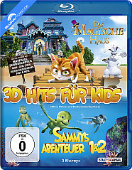 Das magische Haus 3D + Sammy's Abenteuer 1+2 3D (3D Hits für Kids) (Blu-ray 3D) Blu-ray