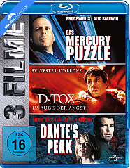 Das Mercury Puzzle + D-Tox + Dante's Peak (3 Filme Set) Blu-ray