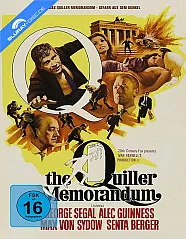 Das Quiller Memorandum - Gefahr aus dem Dunkel (Limited Mediabook Edition) (Cover Weiß/Gelb) Blu-ray