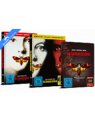 Das Schweigen der Lämmer 4K (Full-Set) (Limited Mediabook Cover A + B + Steelbook Edition) (3 4K UHD + 3 Blu-ray + 3 Bonus Blu-ray) Blu-ray