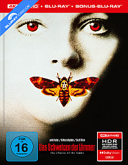 Das Schweigen der Lämmer 4K (Limited Mediabook Edition) (Cover A) (4K UHD + Blu-ray + Bonus Blu-ray) Blu-ray