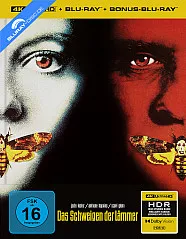 Das Schweigen der Lämmer 4K (Limited Mediabook Edition) (Cover B) (4K UHD + Blu-ray + Bonus Blu-ray) Blu-ray