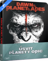 Úsvit Planety Opic (2014) 3D - Limited Edition Steelbook (Blu-ray 3D + Blu-ray) (CZ Import ohne dt. Ton) Blu-ray