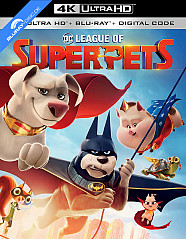 DC League of Super-Pets 4K (4K UHD + Blu-ray + Digital Copy) (US Import ohne dt. Ton) Blu-ray