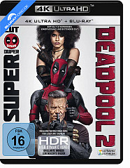 Deadpool 2 (2018) 4K (2 4K UHD + 2 Blu-ray) Blu-ray
