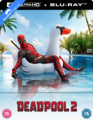 Deadpool 2 (2018) 4K - Zavvi Exclusive Limited Edition Lenticular Steelbook (4K UHD + Blu-ray) (UK Import) Blu-ray