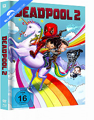 Deadpool 2 (2018) (Limited Mediabook Edition) (Cover Unicorn) Blu-ray