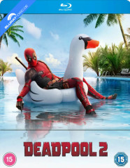 Deadpool 2 (2018) - Theatrical & Extended Cut - Zavvi Exclusive Limited Edition Lenticular Steelbook (UK Import ohne dt. Ton) Blu-ray