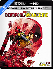 Deadpool & Wolverine 4K - Amazon Exclusive Limited Card Edition (4K UHD + Blu-ray 3D + Blu-ray) (JP Import ohne dt. Ton) Blu-ray