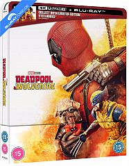 Deadpool & Wolverine 4K - Limited Edition Deadpool Steelbook (4K UHD + Blu-ray) (UK Import ohne dt. Ton) Blu-ray