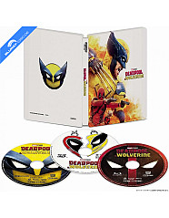 Deadpool & Wolverine 4K - Amazon Exclusive Limited Card Edition Wolverine Steelbook (4K UHD + Blu-ray 3D + Blu-ray) (JP Import ohne dt. Ton) Blu-ray