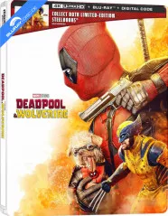 Deadpool & Wolverine 4K - Limited Edition Deadpool Steelbook (4K UHD + Blu-ray + Digital Copy) (US Import ohne dt. Ton) Blu-ray