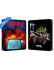 Demons 2 - Limited Steelbook (Blu-ray + DVD) (Region A - US Import ohne dt. Ton) Blu-ray