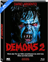 Demons 2 (Limited Mediabook Edition) (Cover B) (AT Import) Blu-ray
