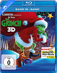 Der Grinch (2018) 3D (Blu-ray 3D + Blu-ray) (Weihnachts-Edition) Blu-ray