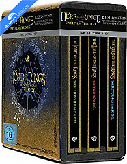 Der Herr der Ringe - Trilogie (Kinofassung und Extended Edition) 4K (Limited Steelbook Edition) (4K UHD) Blu-ray