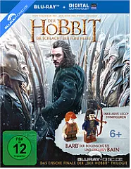 Der Hobbit: Die Schlacht der Fünf Heere - Limited Edition inkl. Lego-Miniaturfiguren Bard + Bain (Blu-ray + UV Copy) Blu-ray