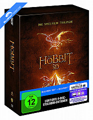 Der Hobbit: Die Trilogie 3D (Limited Edition Steelbook + Bilbo's Journal) (Blu-ray 3D + Blu-ray + UV Copy)