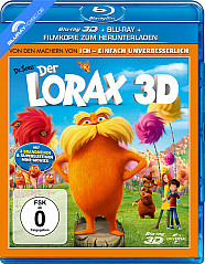 Der Lorax 3D (Blu-ray 3D + Blu-ray + Digital Copy) Blu-ray