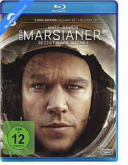 Der Marsianer - Rettet Mark Watney 3D (Blu-ray 3D + Blu-ray + UV Copy) Blu-ray