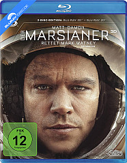 Der Marsianer - Rettet Mark Watney (UK Blu-ray o. dt. Ton + UV Copy)