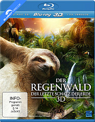 Der Regenwald - Der letzte Schatz der Erde 3D (Blu-ray 3D) Blu-ray