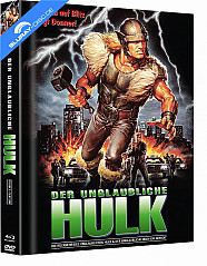 Der Unglaubliche Hulk (Double Feature) (Limited Mediabook Edition) (Cover D) Blu-ray