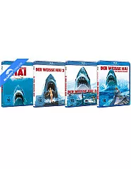Der weisse Hai 1-4 (4-Filme Set) Blu-ray