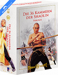 Die 36 Kammern der Shaolin + Die Rückkehr zu den 36 Kammern der Shaolin + Die Erben der 36 Kammern der Shaolin (Limited Mediabook Edition) (Cover A) (3 Blu-ray + 3 DVD) Blu-ray