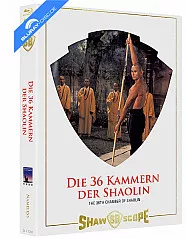 Die 36 Kammern der Shaolin (Limited Mediabook Edition) (Cover B) (Blu-ray + DVD) Blu-ray