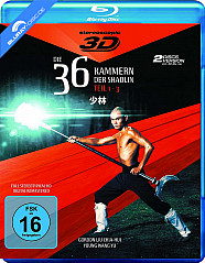 Die 36 Kammern der Shaolin (Trilogie Set) 3D (Blu-ray 3D) Blu-ray