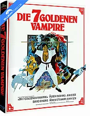 Die 7 goldenen Vampire (Limited Hammer Mediabook Edition) (Cover A) Blu-ray