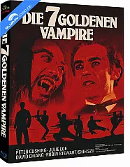 Die 7 goldenen Vampire (Limited Hammer Mediabook Edition) (Cover B) Blu-ray
