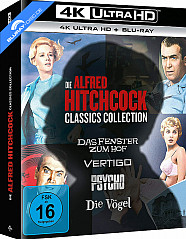 Die Alfred Hitchcock Classics Collection 4K (4-Filme Set) (4K UHD + Blu-ray) Blu-ray