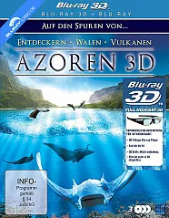 Die Azoren 3D: Auf den Spuren von Entdeckern, Walen und Vulkanen - Teil 1-3 (Blu-ray 3D) Blu-ray