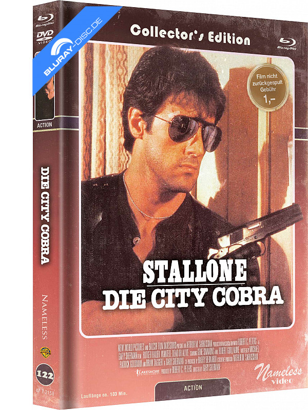 Die City Cobra 2K Remastered Limited Mediabook Edition Blu-ray - Film  Details
