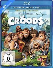 Die Croods 3D (Deluxe Edition) (Blu-ray 3D + Blu-ray + DVD) Blu-ray