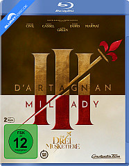 Die drei Musketiere - D'Artagnan (2023) + Milady (2023) (Double Feature) (2 Blu-ray) Blu-ray