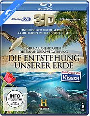 Die Entstehung unserer Erde 3D: Der Marianengraben und Die San-Andreas-Verwerfung (Blu-ray 3D) Blu-ray