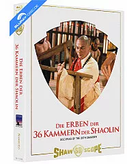 Die Erben der 36 Kammern der Shaolin (Limited Mediabook Edition) (Cover B) (Blu-ray + DVD) Blu-ray