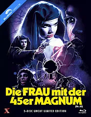 Die Frau mit der 45er Magnum (Limited Mediabook Edition) (Cover C) (Blu-ray + DVD) Blu-ray