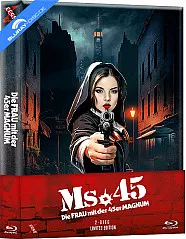 Die Frau mit der 45er Magnum (Wattierte Limited Mediabook Edition) (Blu-ray + DVD) Blu-ray