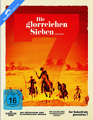 Die glorreichen Sieben Collection 4K (Ultimate Edition) (Limited Collector's Mediabook Edition) (4K UHD + 4 Blu-ray + Bonus Blu-ray) Blu-ray