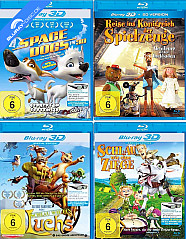 Die Kinder Anime Zeichentrickfilm 3D Blu-ray Collection (4-Filme Set) (Blu-ray 3D) Blu-ray